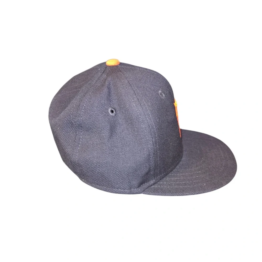 New Era 59FIFTY Fitted Hat Kids 6 3/8 Navy Blue Detroit Tigers MLB Wool Cap